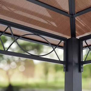 Aiapaviljon Randevuu Deluxe konstruktsioon seest