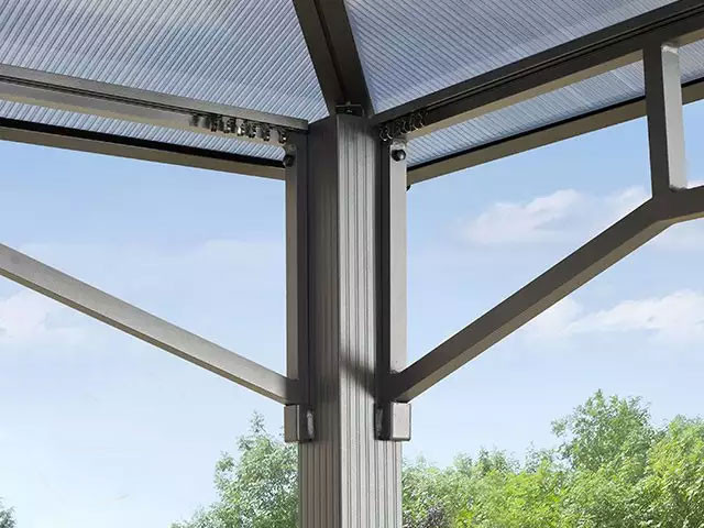 Aiapaviljon Sunset Deluxe kontruktsioon