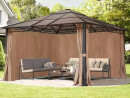 Aiapaviljon Rendezvous Deluxe 4x4m pruun
