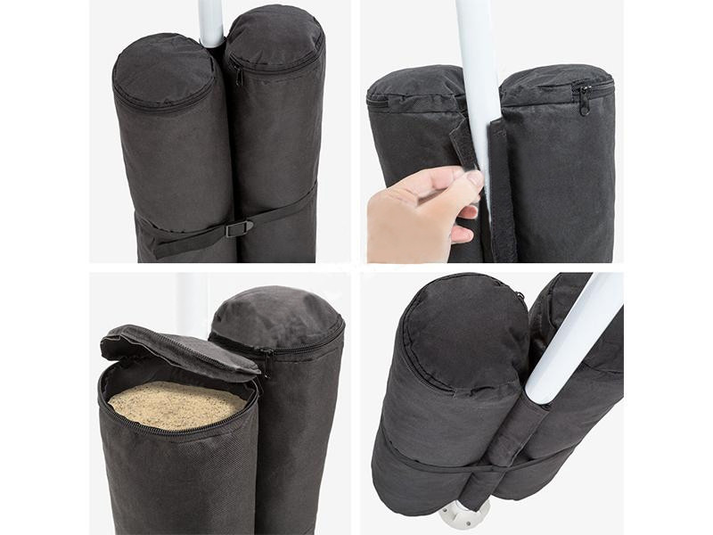 Täidetav jalaraskus telgile