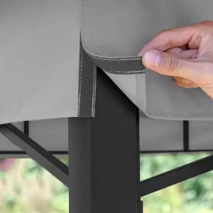 Paviljon Sunset Classic hall katuse velcrokinnitus