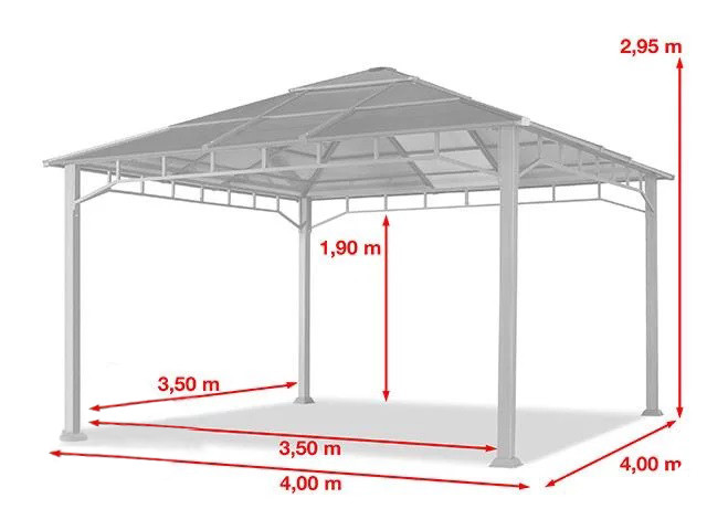 Sunset Deluxe 4x4m Joonis